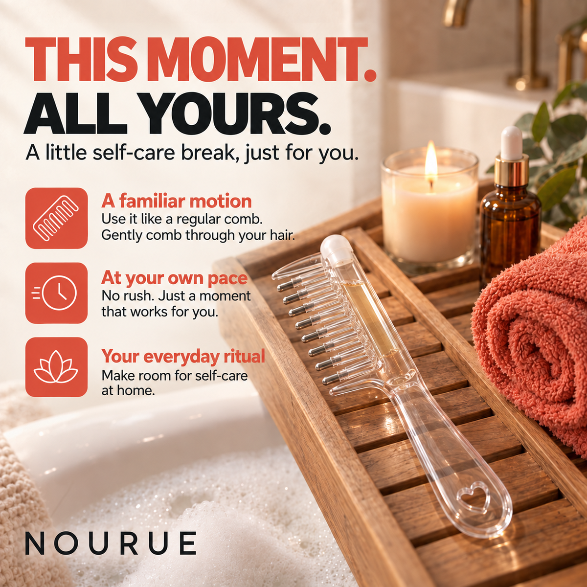 Nourue Root Serum Comb