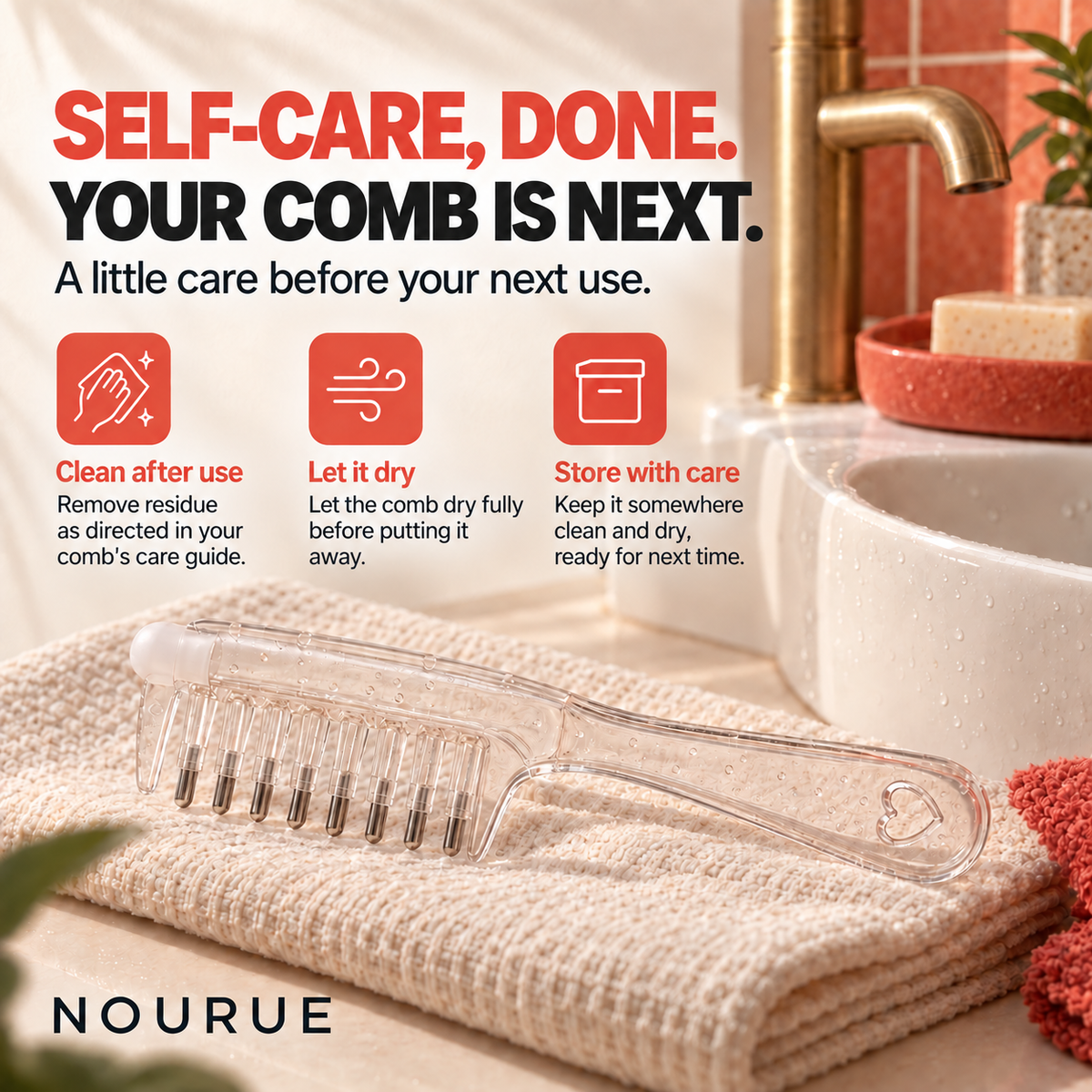 Nourue Root Serum Comb
